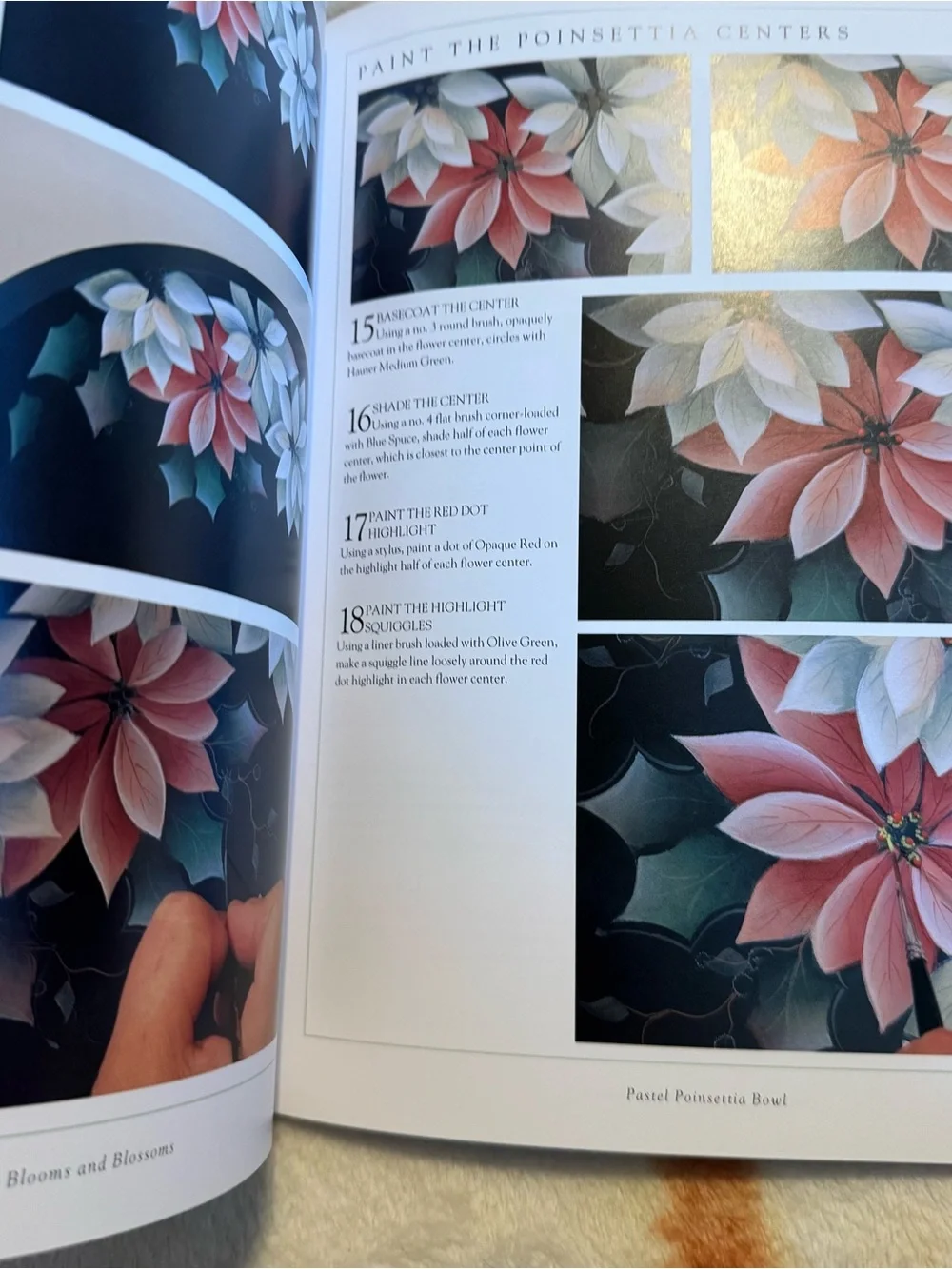 2000 Painting Blooms & Blossoms Decorative Painting Series Vintage Paperback
